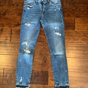 Abercrombie Harper Low Rise Ankle Jeans